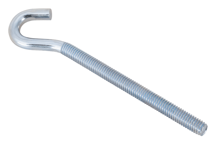 Строителна кука DROMET HZ M6x100 с отворен край (огъната)