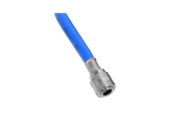 YATO YT-24224 подсилен PVC пневматичен маркуч с бързи конектори 10 мм × 10 м