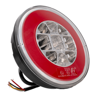 TT TECHNOLOGY TT.12008 Glo-Trac LED задна светлина за хамбургер с 3 функции, универсална