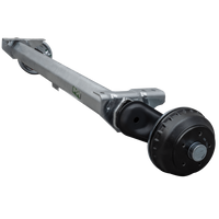 AL-KO COMPACT спирачна ос за ремарке / теглич 1350 кг 1200 мм 1650 мм 5x112