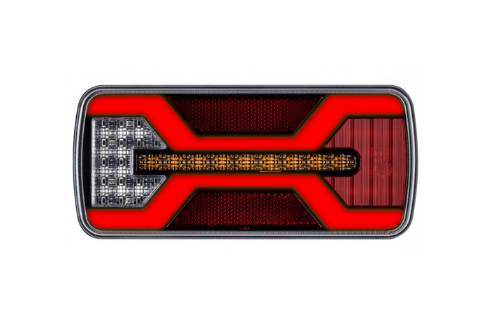 KAMAR X-SPIDER L2431 задна светлина байонет 5PIN 6 функции десен