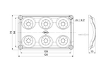 HORPOL LWD2864 LED интериорна лампа за кола 560lm