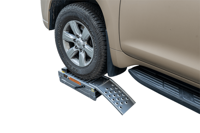 UNITRAILER ALR005 сгъваема стоманена рампа за ремарке 200 см 250 кг