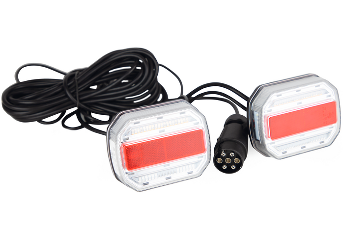 TT Technology TT.12019 LED задни светлини с магнит + 7.5m 7-PIN кабел