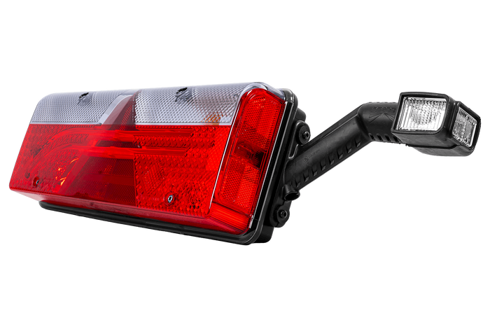 ASPÖCK EUROPOINT III LED байонетни задни светлини 7PIN ASS2 с клаксон 7 функции ляв+десен