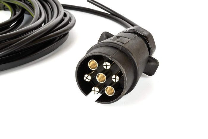 Комплект светлини: FRISTOM LED задни светлини + HORPOL LED странични габаритни светлини + MANTES 5.2m 7PIN кабелен сноп